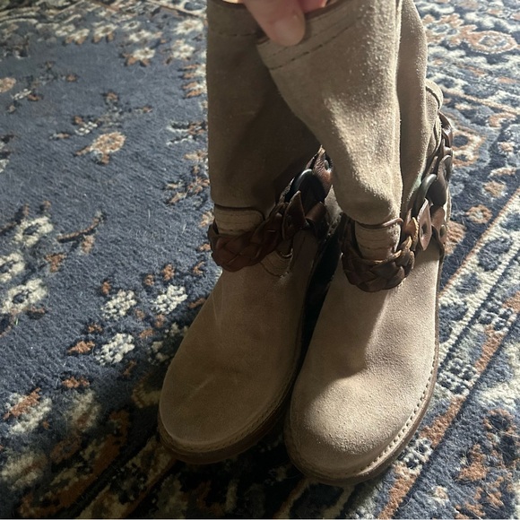 Frye Shoes - FRYE Carmen Braided Harness Boot